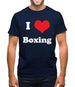 I Love Boxing Mens T-Shirt