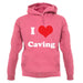 I Love Caving unisex hoodie