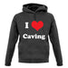 I Love Caving unisex hoodie