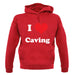 I Love Caving unisex hoodie