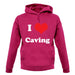 I Love Caving unisex hoodie