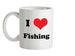 I Love Fishing Ceramic Mug