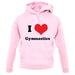 Dressdown I Love Gymnastics Unisex Hoodie