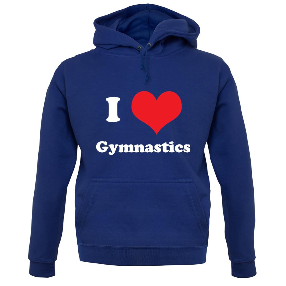 Dressdown I Love Gymnastics Unisex Hoodie
