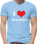 Dressdown I Love Gymnastics Mens T-Shirt