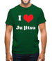 I Love Jujitsu Mens T-Shirt