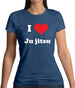 I Love Jujitsu Womens T-Shirt