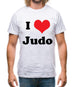 I Love Judo Mens T-Shirt