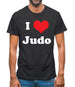 I Love Judo Mens T-Shirt