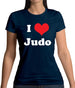 I Love Judo Womens T-Shirt