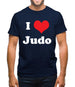 I Love Judo Mens T-Shirt