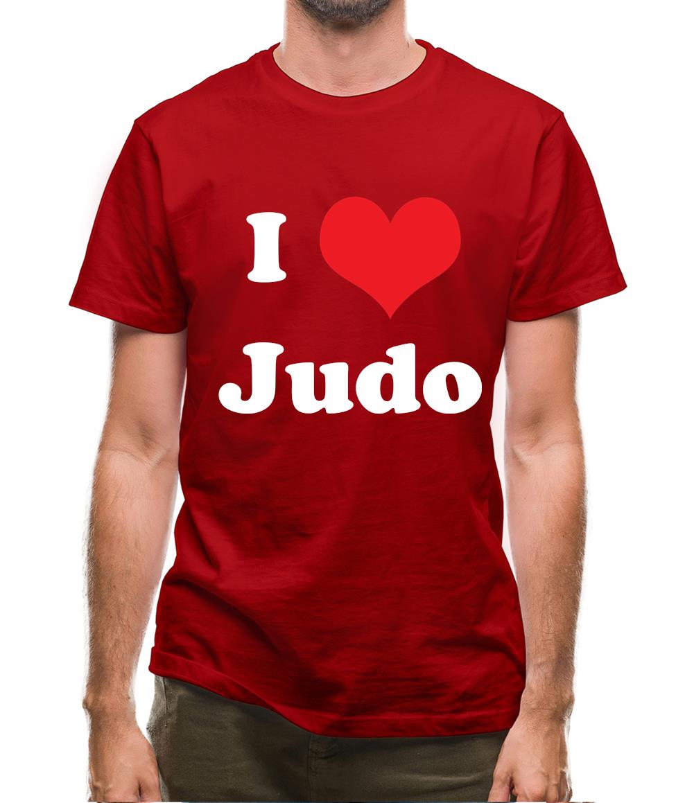 I Love Judo Mens T-Shirt