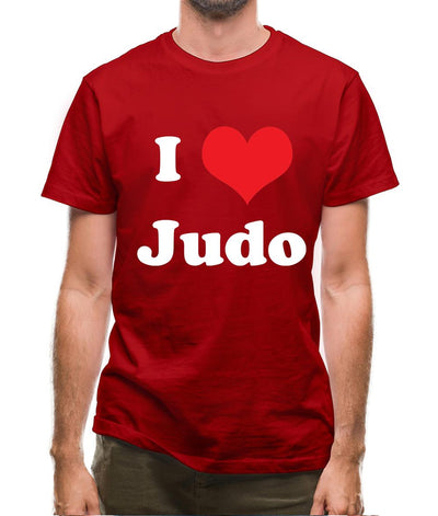 I Love Judo Mens T-Shirt