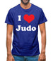 I Love Judo Mens T-Shirt