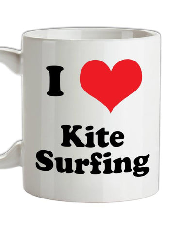 I Love Kite Surfing Ceramic Mug
