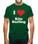 I Love Kite Surfing Mens T-Shirt