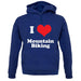 I Love Mountain Biking unisex hoodie