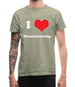 I Love Mountaineering Mens T-Shirt