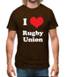 I Love Rugby Union Mens T-Shirt