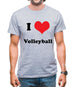 I Love Volleyball Mens T-Shirt