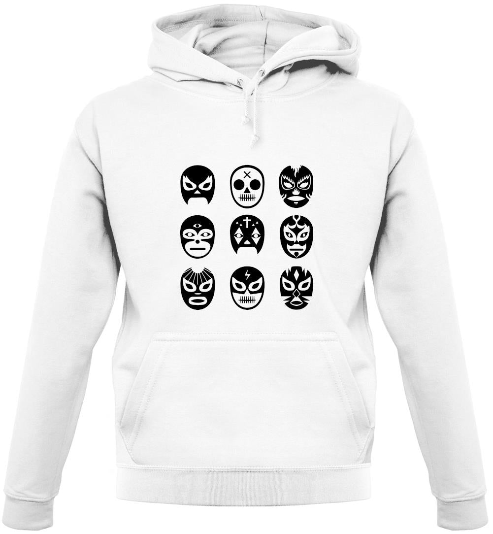 Lucha Masks Unisex Hoodie