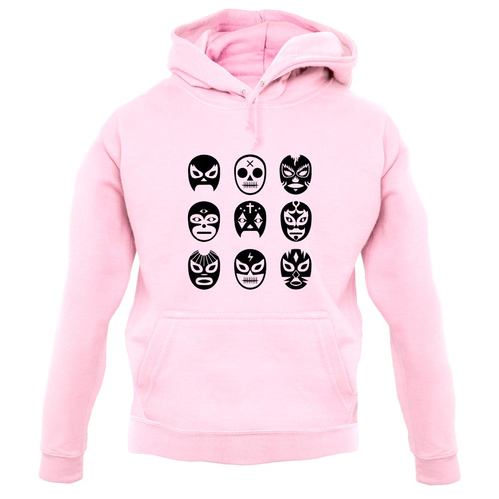 Lucha Masks Unisex Hoodie