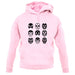 Lucha Masks Unisex Hoodie