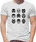 Lucha Masks Mens T-Shirt