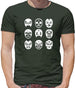 Lucha Masks Mens T-Shirt