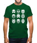 Lucha Masks Mens T-Shirt