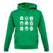 Lucha Masks Unisex Hoodie