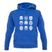 Lucha Masks Unisex Hoodie