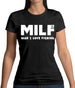 Milf Man I Love Fishing Womens T-Shirt