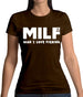 Milf Man I Love Fishing Womens T-Shirt