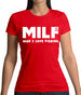 Milf Man I Love Fishing Womens T-Shirt