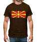 Macedonia Grunge Style Flag Mens T-Shirt