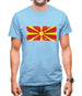 Macedonia Grunge Style Flag Mens T-Shirt