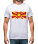 Macedonia Grunge Style Flag Mens T-Shirt