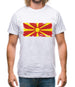 Macedonia Grunge Style Flag Mens T-Shirt