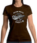 Machine Pressed Sprockets Dressdown Womens T-Shirt