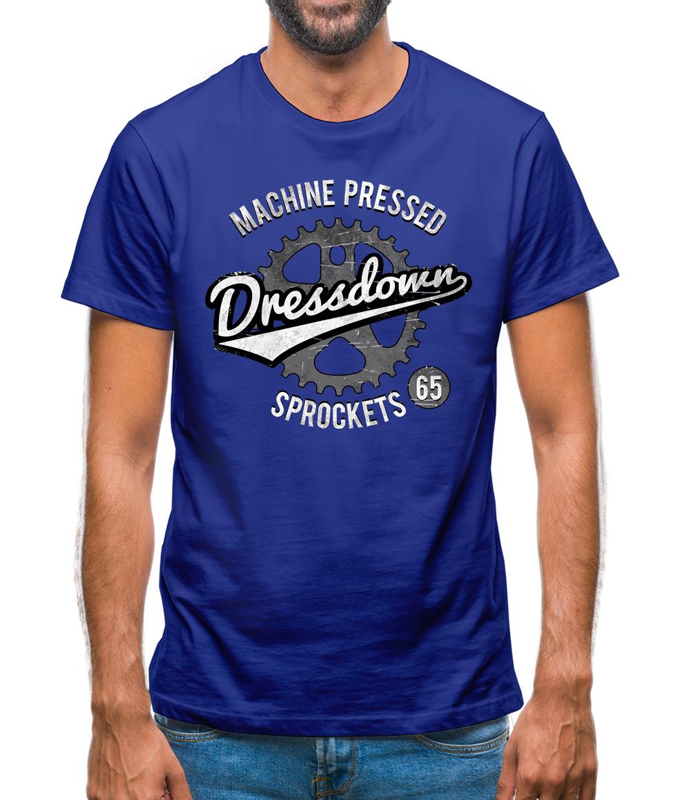 Machine Pressed Sprockets Dressdown Mens T-Shirt