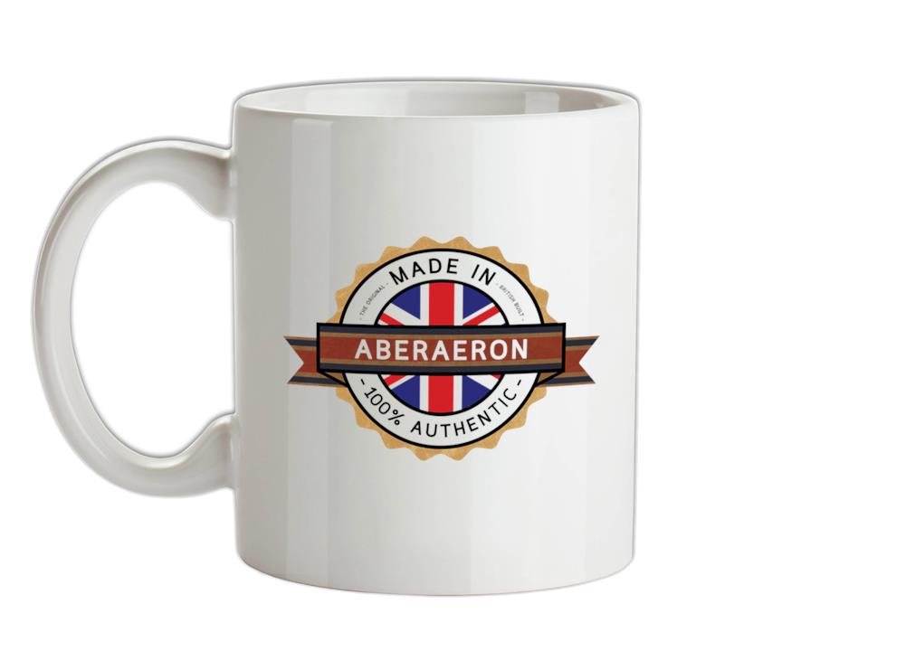 Made In ABERAERON 100% Authentic Ceramic Mug