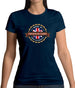 Made In Abingdon-On-Thames 100% Authentic Womens T-Shirt