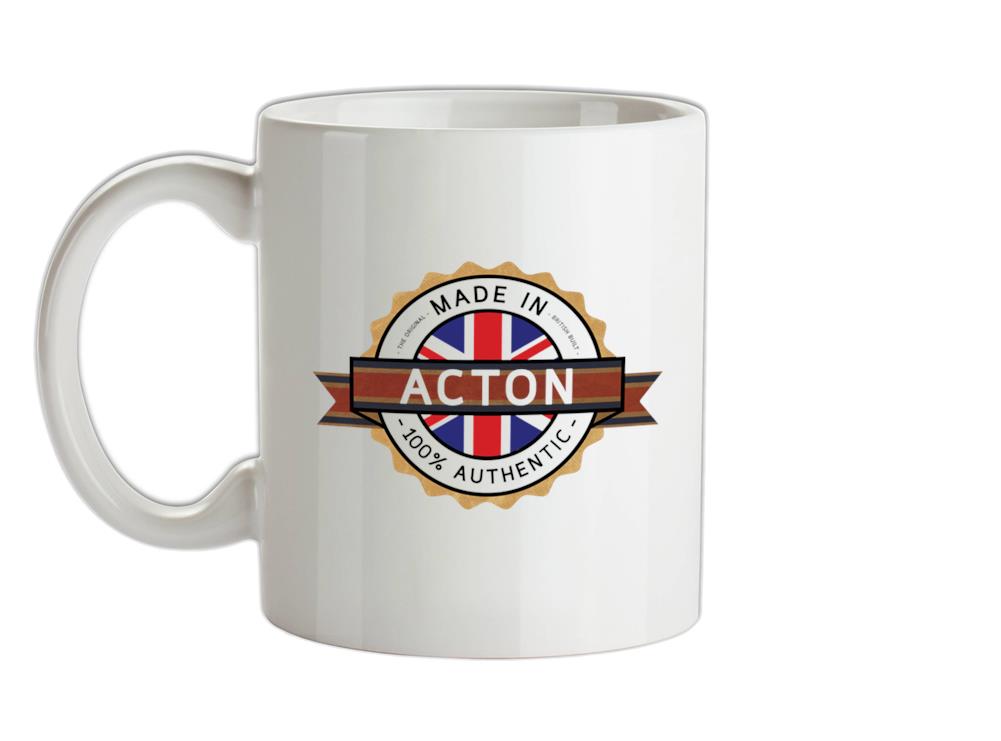 Made In ACTON 100% Authentic Ceramic Mug
