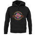 Made In Acton 100% Authentic unisex hoodie