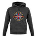 Made In Acton 100% Authentic unisex hoodie