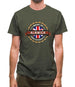 Made In Alnwick 100% Authentic Mens T-Shirt