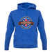 Made In Ashbourne 100% Authentic unisex hoodie