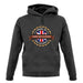 Made In Ashby-De-La-Zouch 100% Authentic unisex hoodie