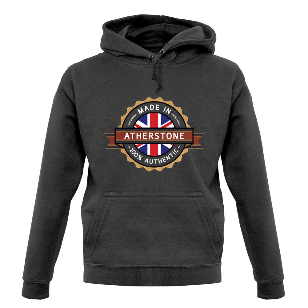 Made In Atherstone 100% Authentic unisex hoodie
